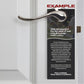 Custom Evangelism Door Hanger